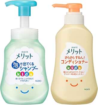 メリット　キッズ　シャンプー　コンディショナー　セット 61+YE1kPyIL._AC_UF350,